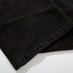 Tectonic Paneled Wide-Leg Jeans
