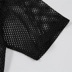 Collective MASS Mesh T-shirt - h0neybear