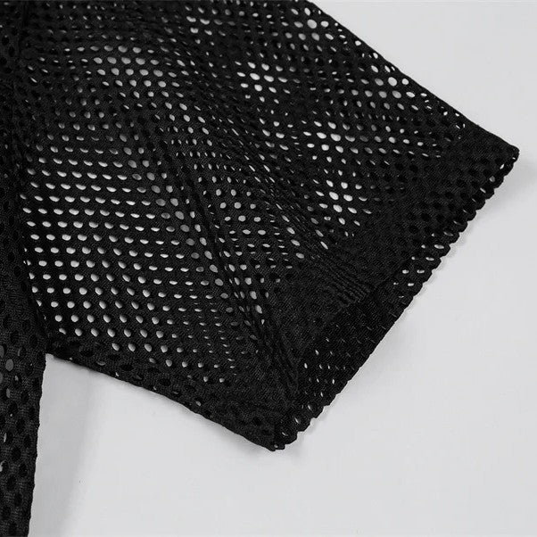 Collective MASS Mesh T-shirt - h0neybear