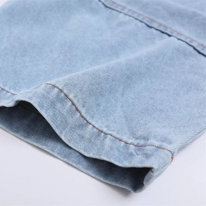 Heritage Patch Denim T-shirt