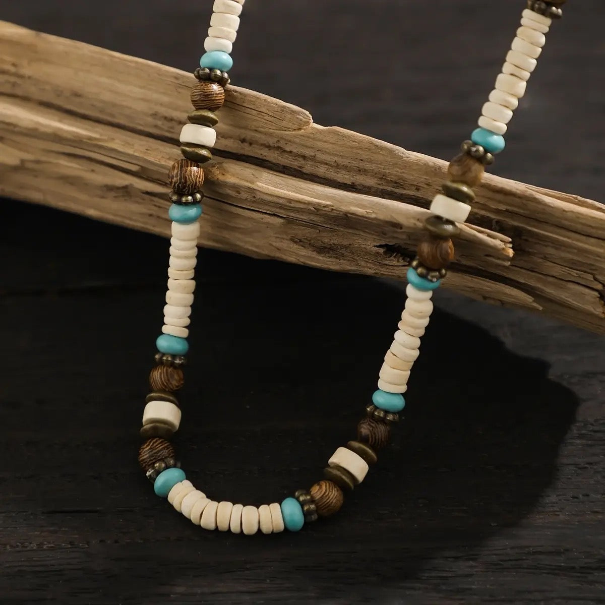 Turquoise Woodland Charm Necklace