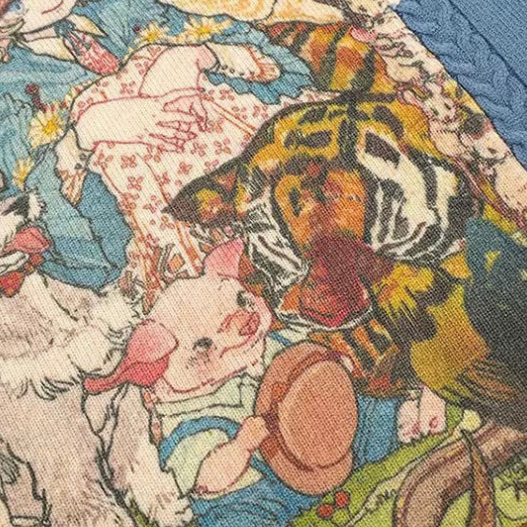 Close up shot Vintage aesthetic twist vest by h0neybear aka honeybear