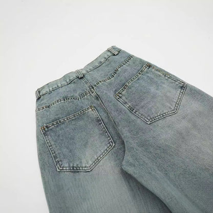 Bowed Elegance Denim Pants