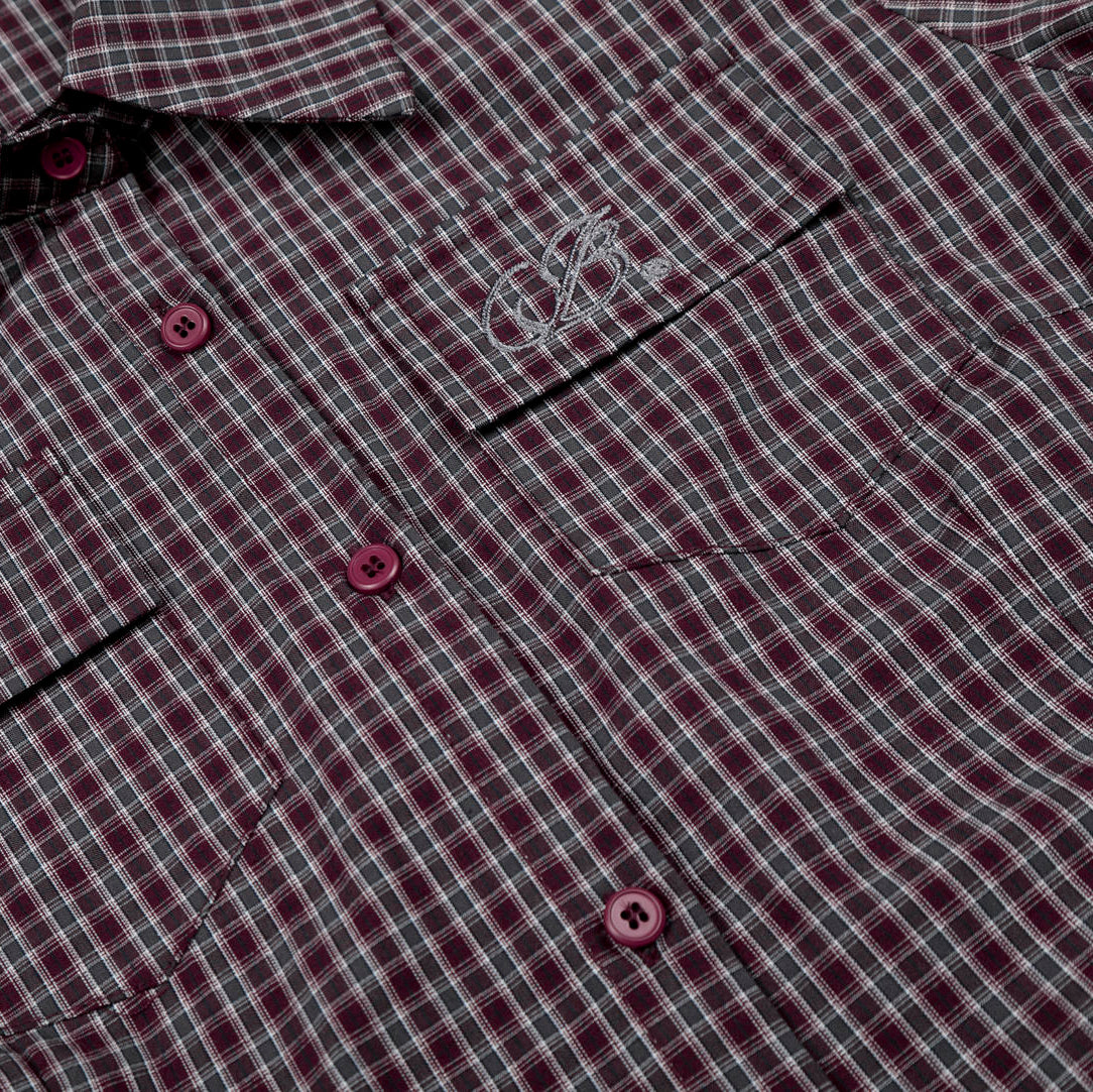 Ravenfield Plaid Shirt Top