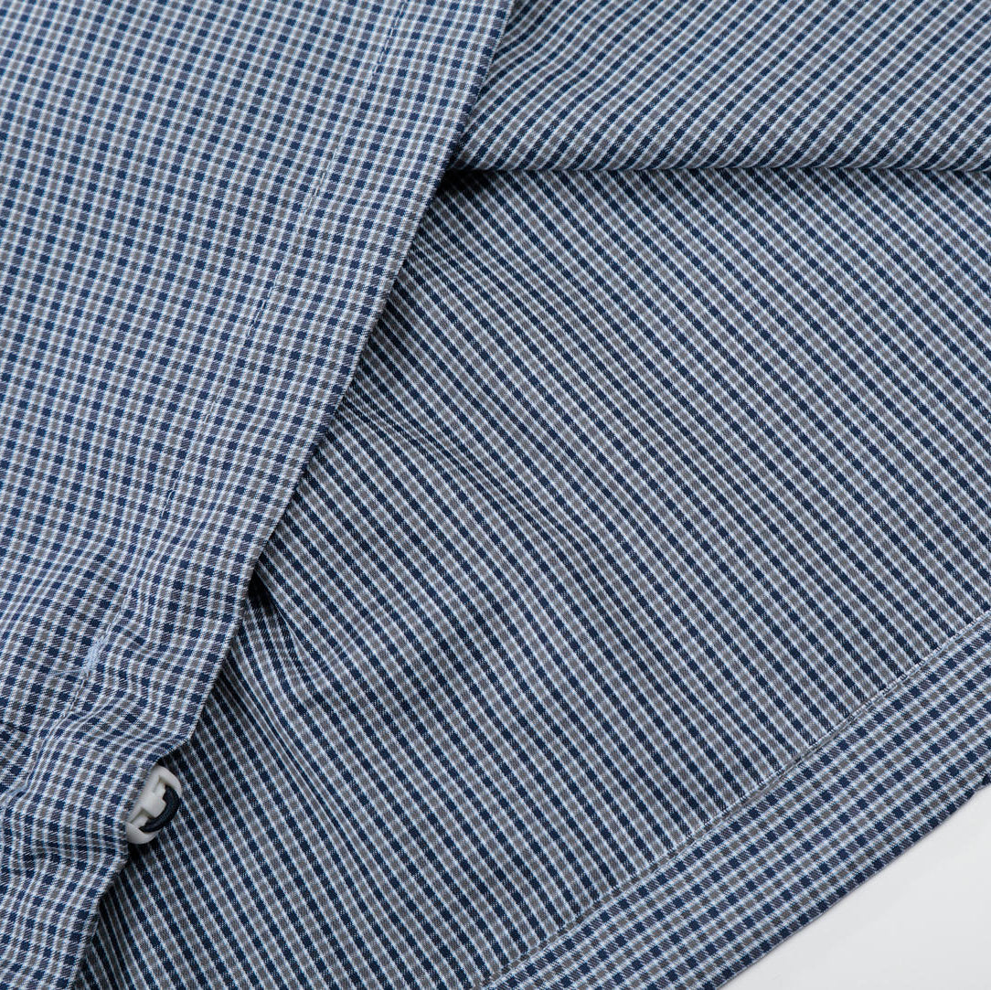 Slate Grid Short Sleeve Shirt