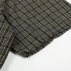 Emberline Distressed Plaid Shirt