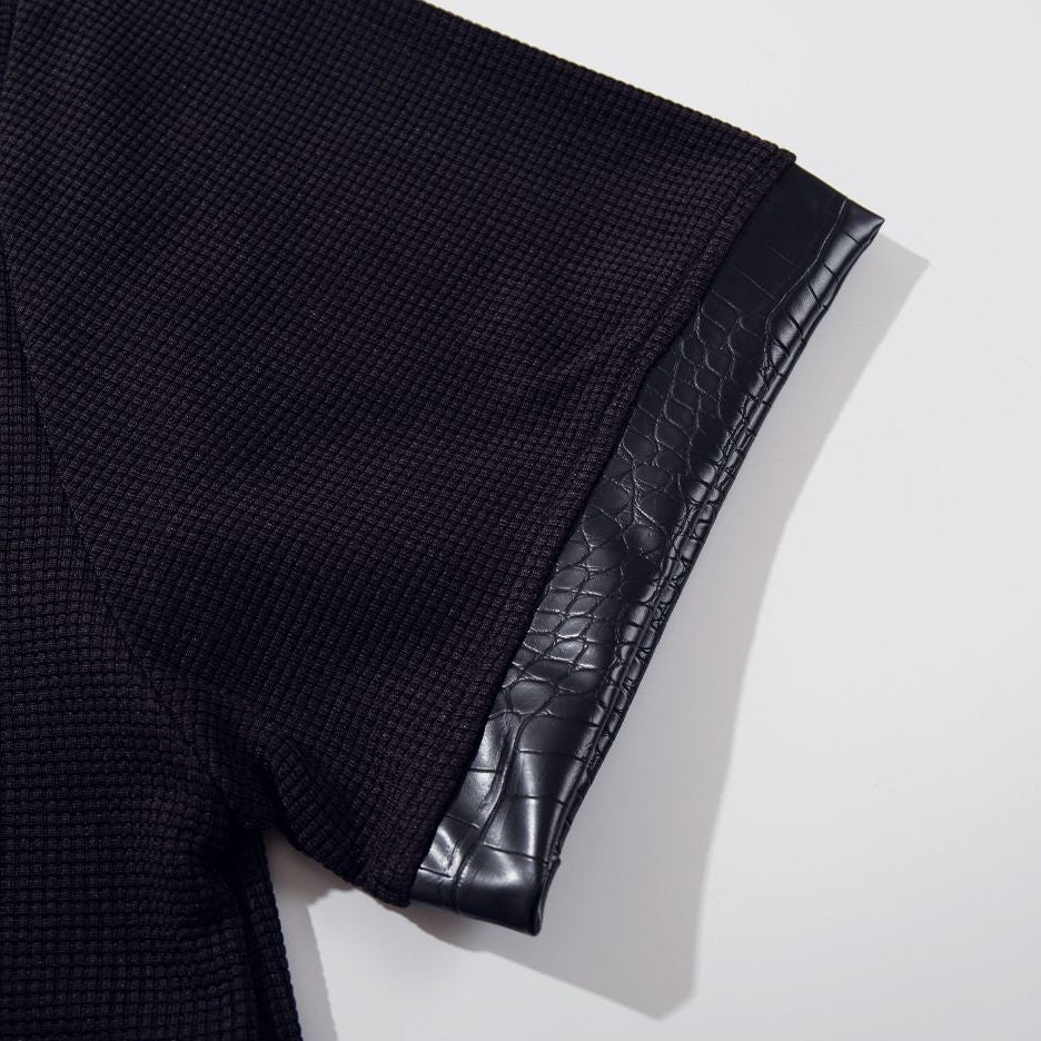 Poetic Decay Collared T-shirt