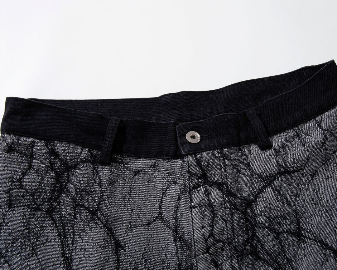 Obsidian Vein Tech Pants - h0neybear Jeans