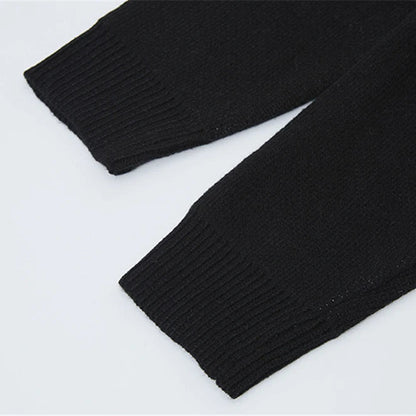 Vivid Pink Flutter Knit Sweater