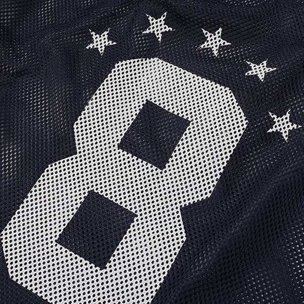 Varsity Eight Mesh Tee