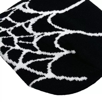 Spider Web Knit Beanie