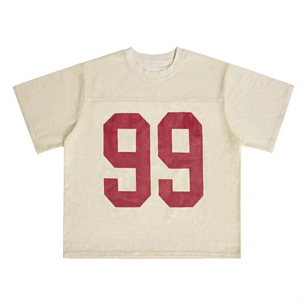 M T.9.9 Mesh Tee Jersey - h0neybear