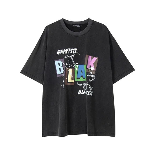 BLACKE78 Graffitied T-shirt | Trending Latest T-shirts Designs | H0NEYBEAR