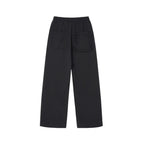 Spliced Button Patchwork Pants | Unisex Straight Leg Sweatpants | h0neybear