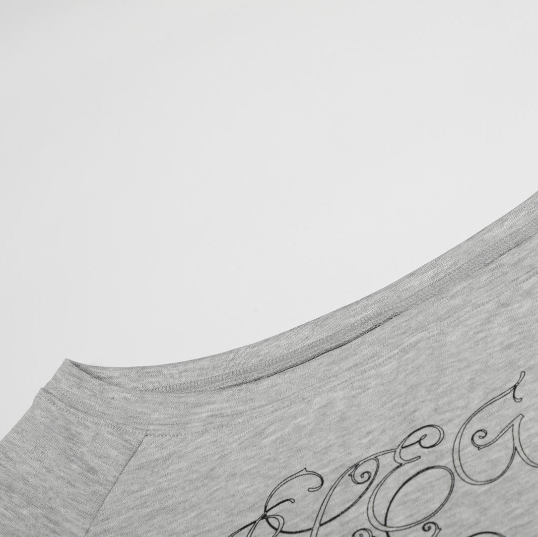 Rebel Verse Off-Shoulder Top