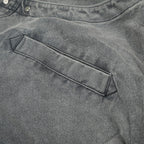 Ironclasp High-Neck Washed Jacket