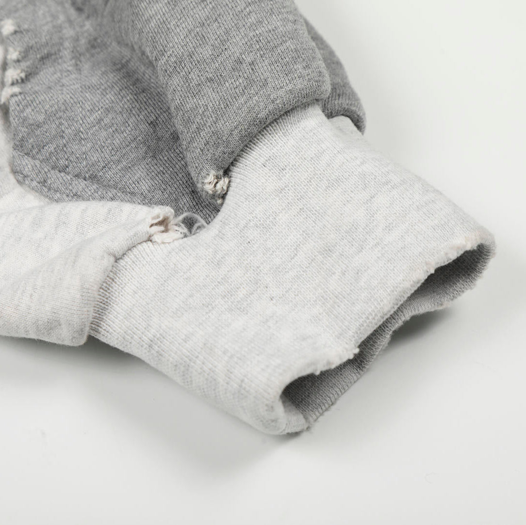 Bleg Varsity Patch Zip Hoodie