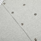 DualLayer Striped Collar Jacket