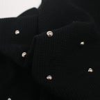 Studded Cross Waffle Tee