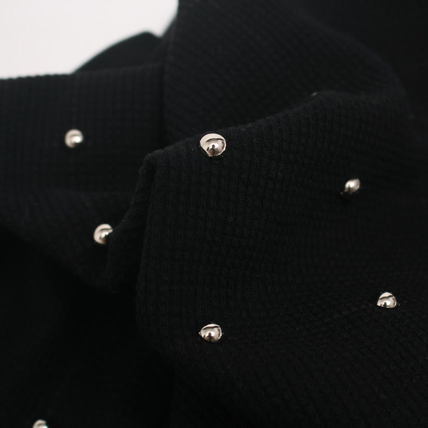 Studded Cross Waffle Tee