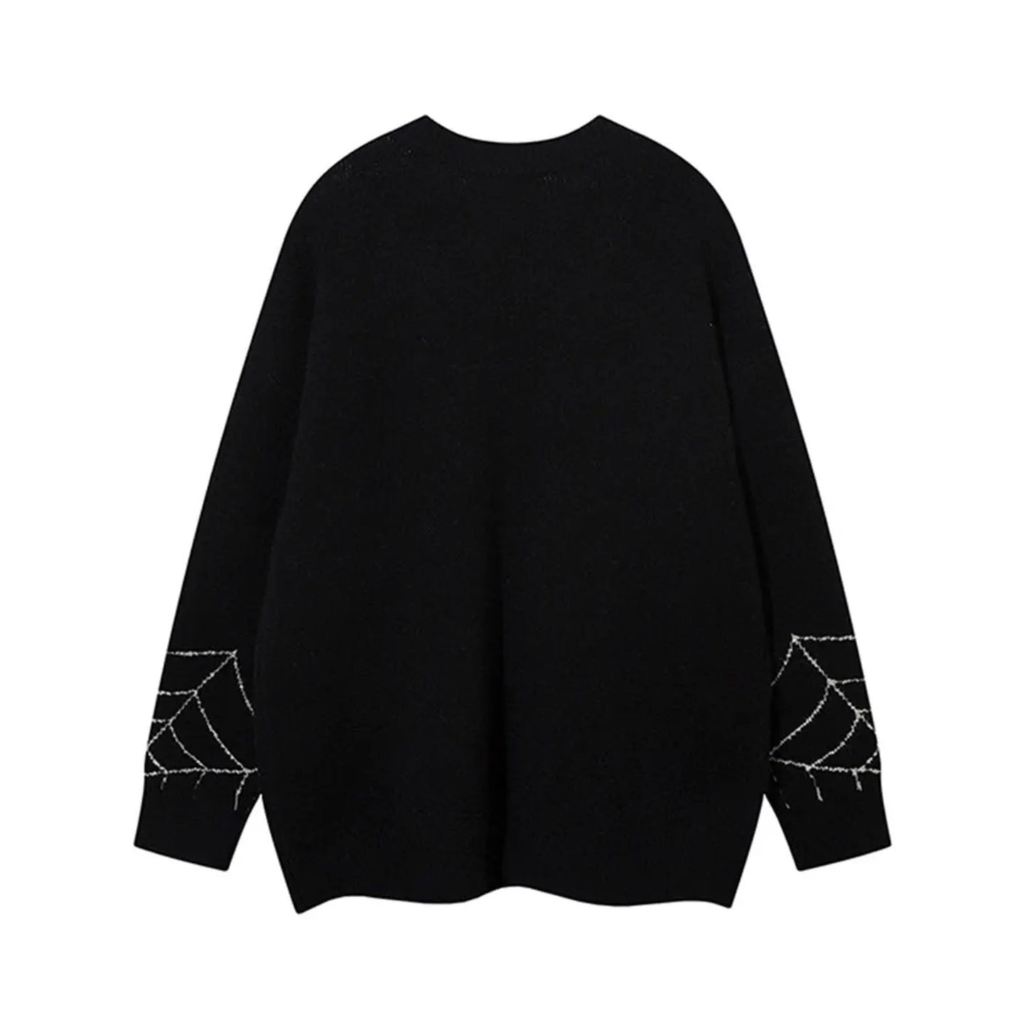 SKD Spider Webbed Sweater - h0neybear