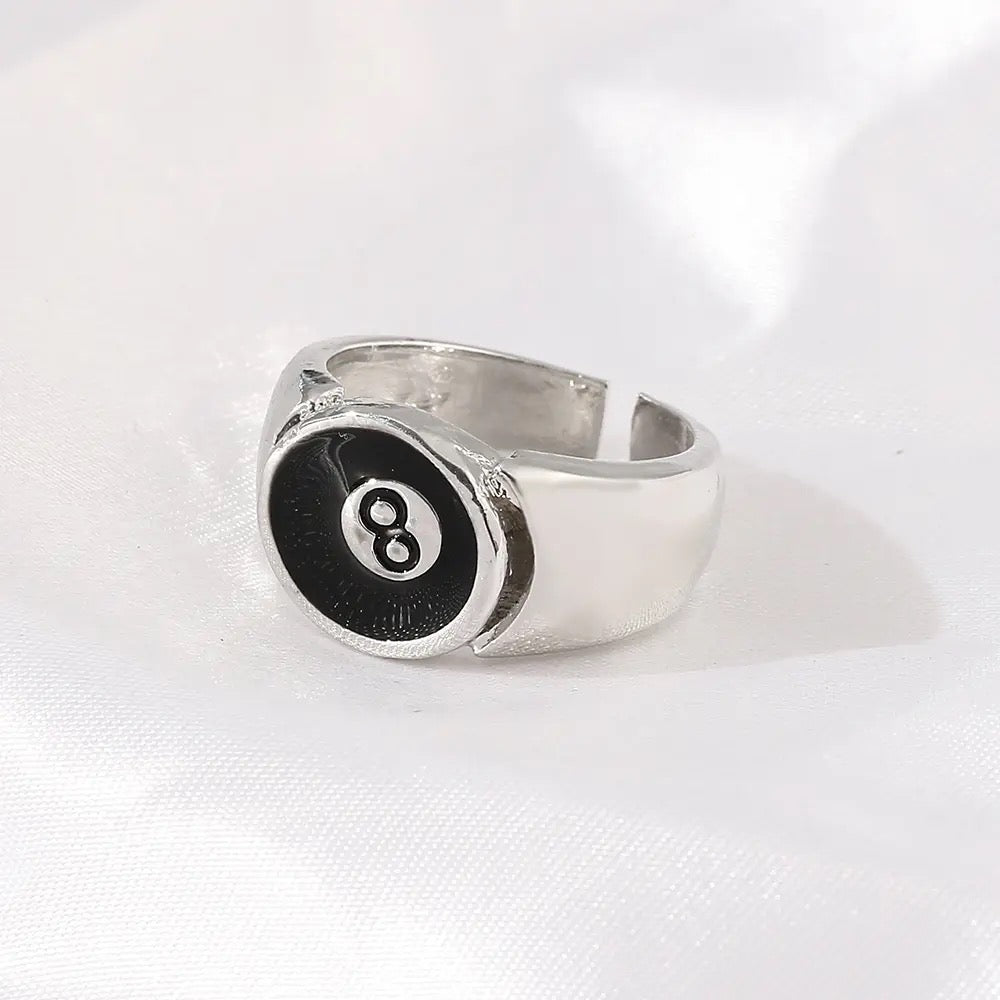 Fortune 8 Ball Ring