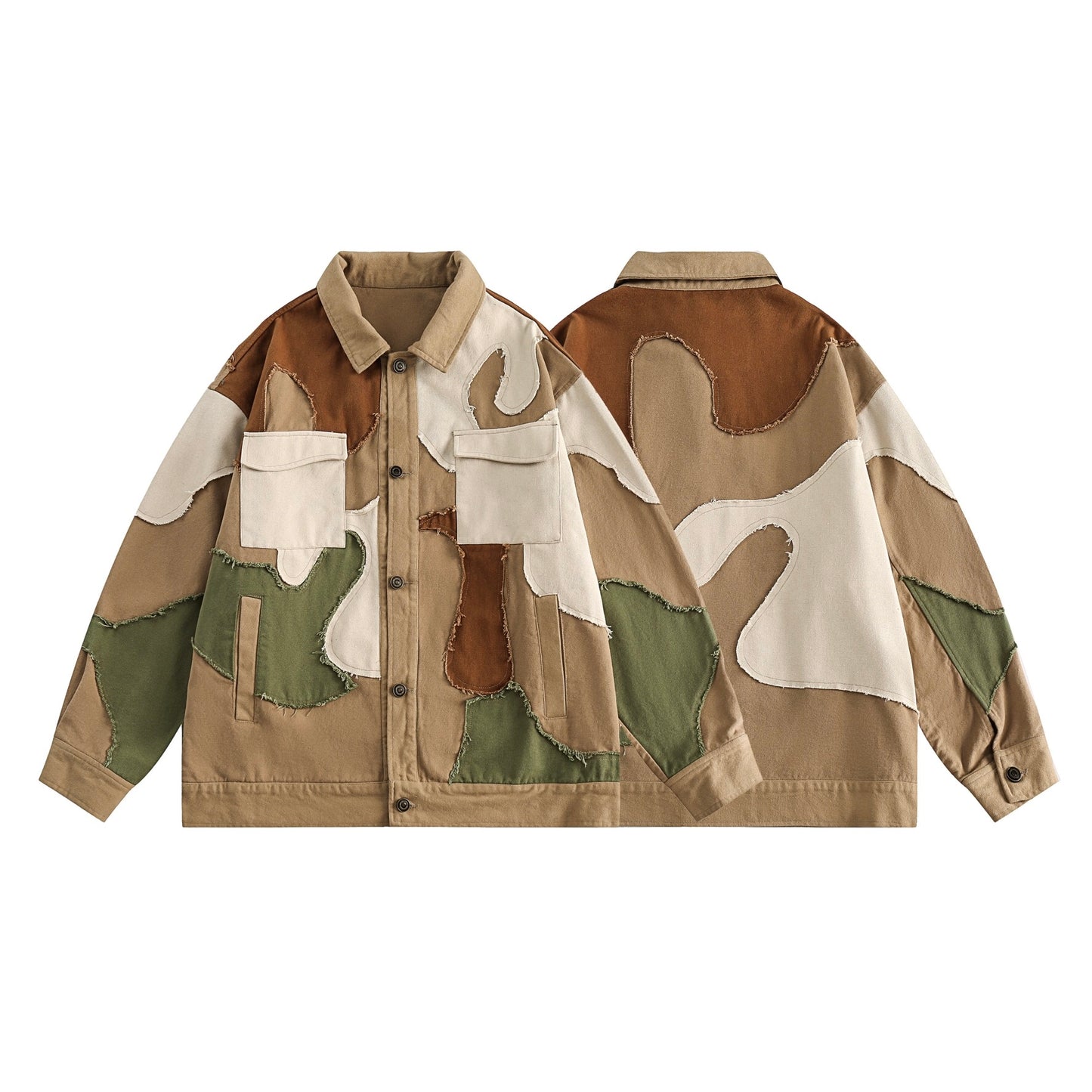 Urban Blend Camo Jacket - h0neybear