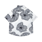 Abstract Swirl Button-Down Shirt - h0neybear