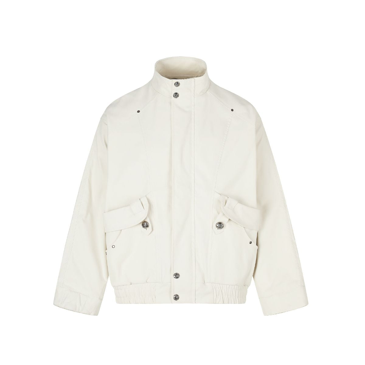 Apex High-Neck Cargo Bomber Jacket