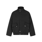 Apex High-Neck Cargo Bomber Jacket