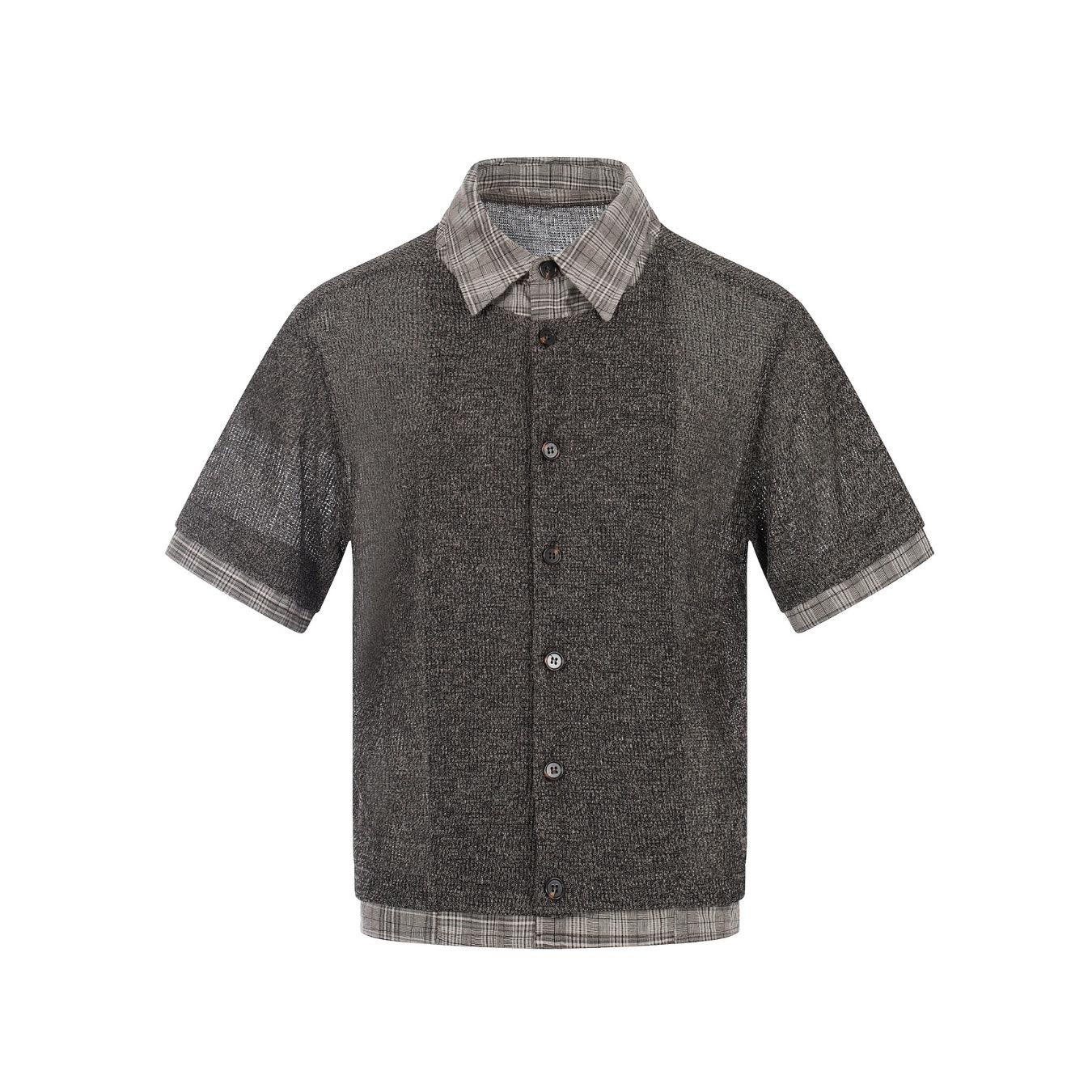 Ashford Knit Plaid Shirt