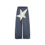 Astral Patchwork Wide-Leg Sweatpants