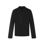 Asymmetric Funnel Long Sleeve