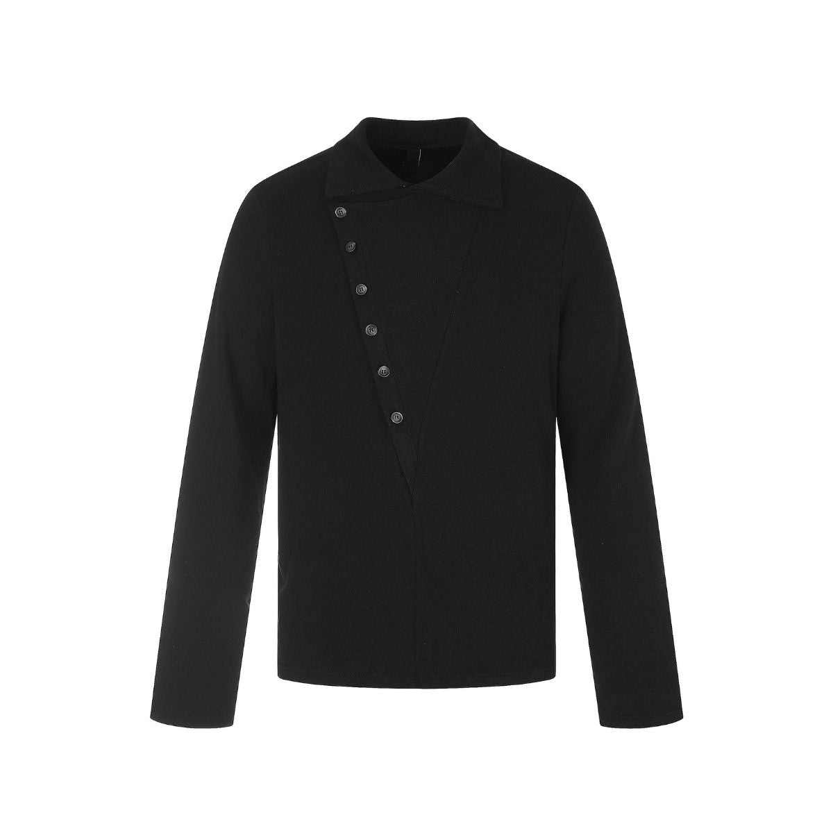 Asymmetric Funnel Long Sleeve