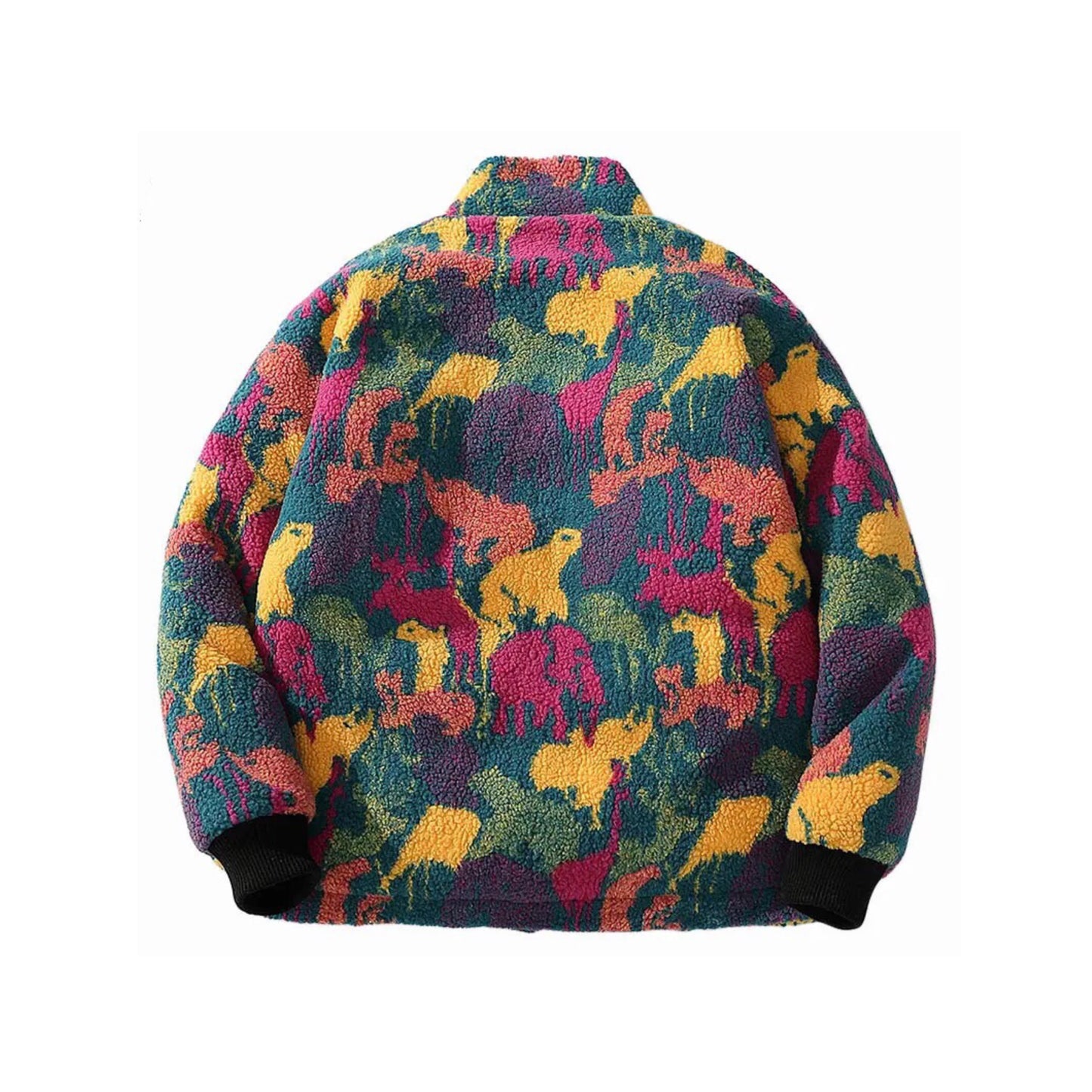 Colorful Camouflage Reversible Jacket