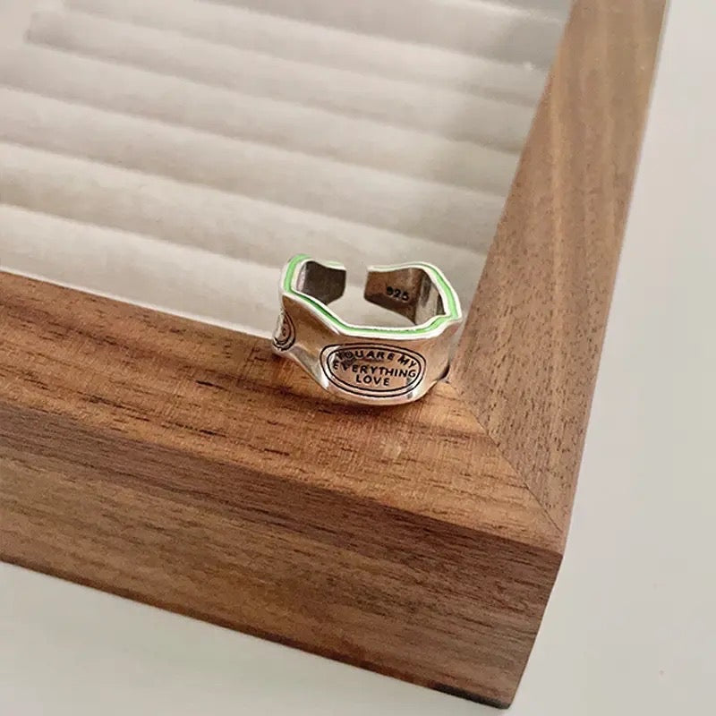 "You Are My Everything Love" Ring