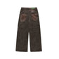 Brown Riptide Denim Pants - h0neybear