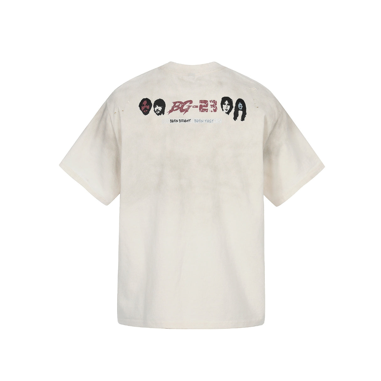Burn Bright Distressed Graphic T-Shirt