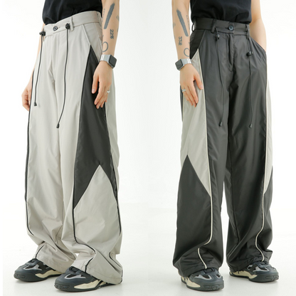 Monochrome Dual Tone Pants