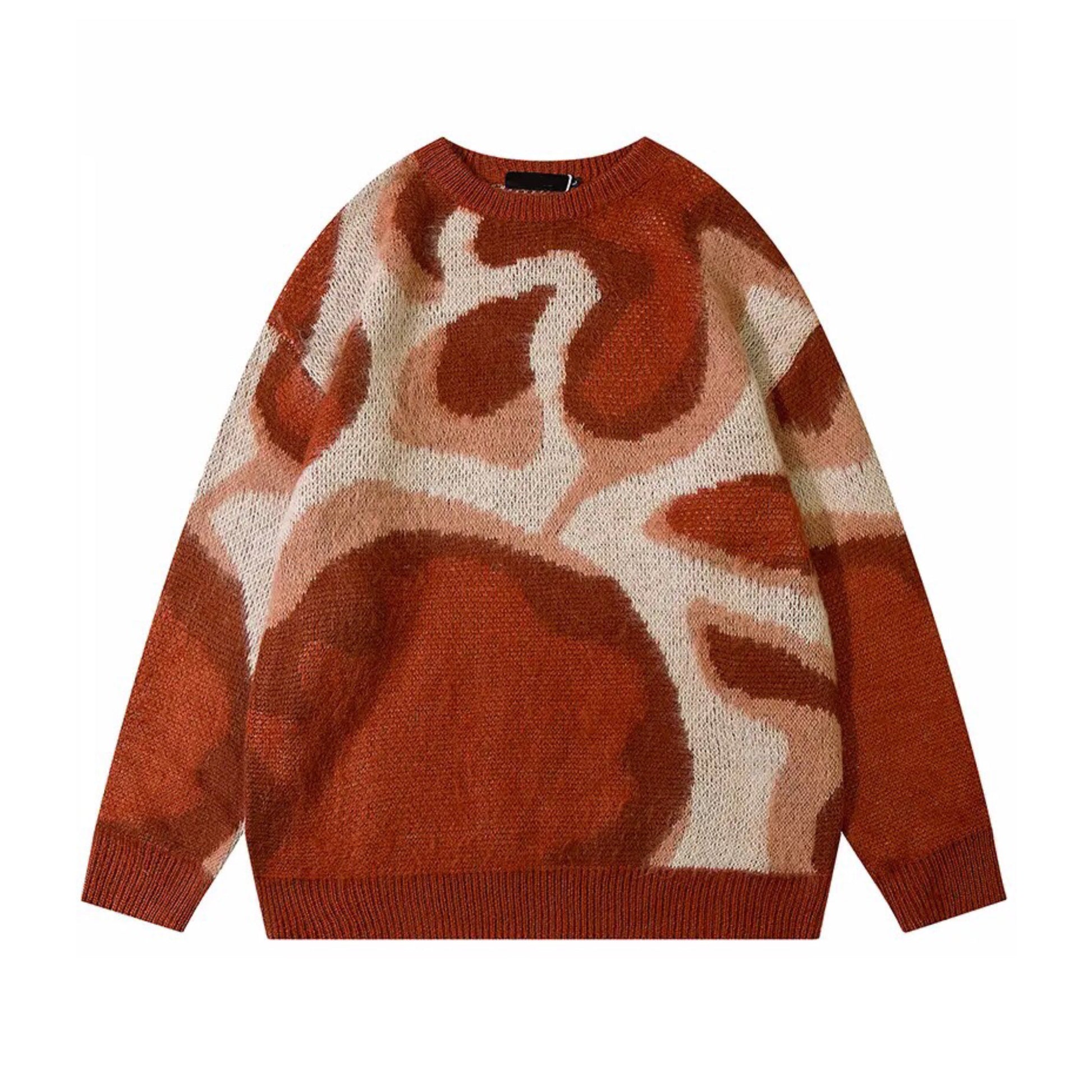 Wild Abstract Sweater - h0neybear