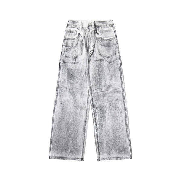 Cloud Wash Denim Pants - h0neybear