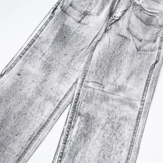 Cloud Wash Denim Pants | h0neybear