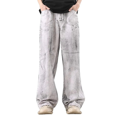 Cloud Wash Denim Pants | h0neybear