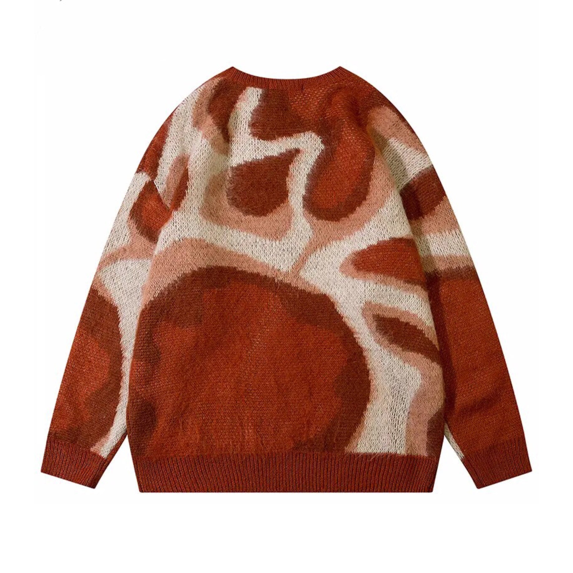 Wild Abstract Sweater - h0neybear