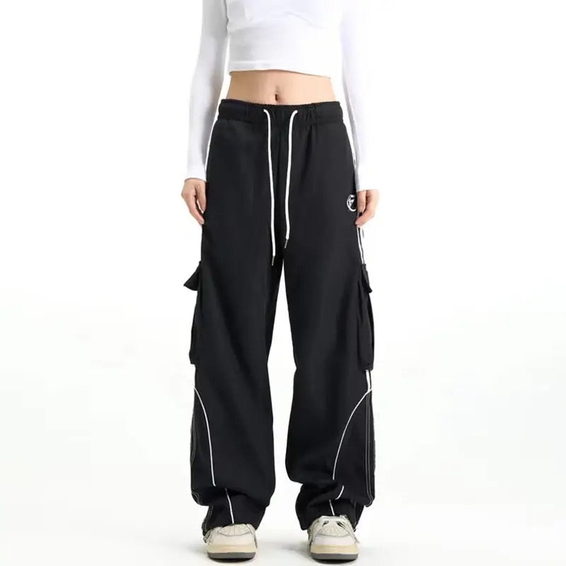 Shadowline Black Parachute Pants - h0neybear