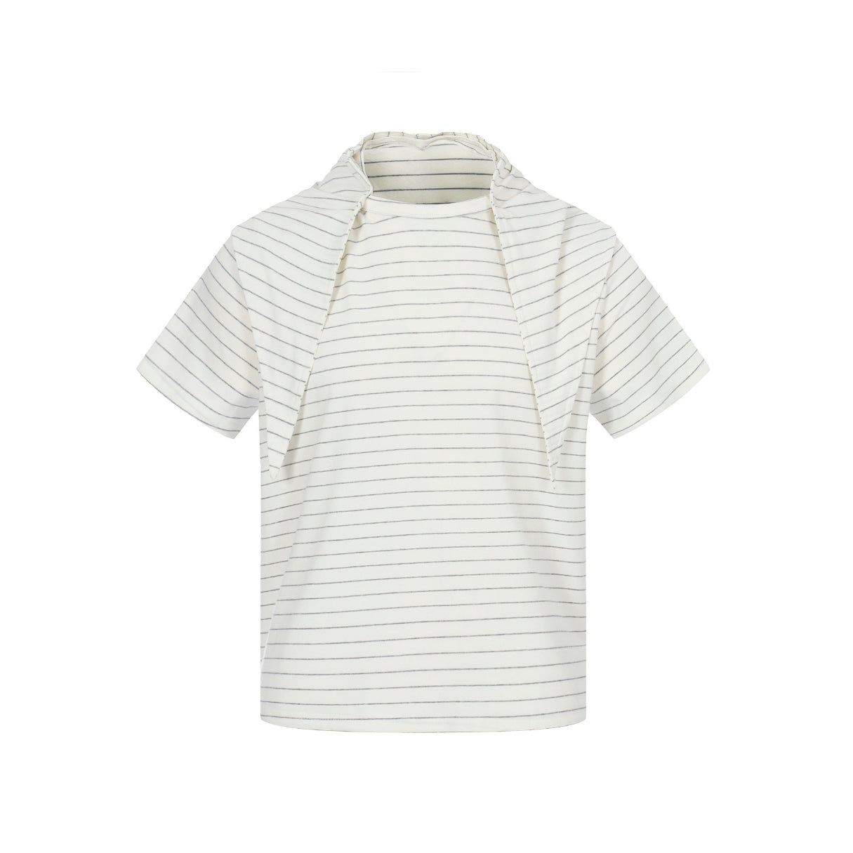 Driftline Scarf Collar T-Shirt