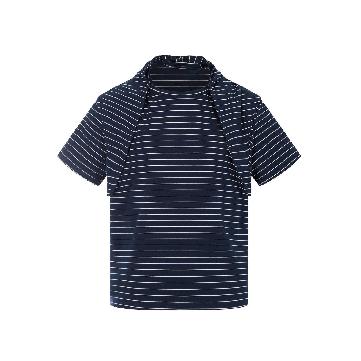 Driftline Scarf Collar T-Shirt
