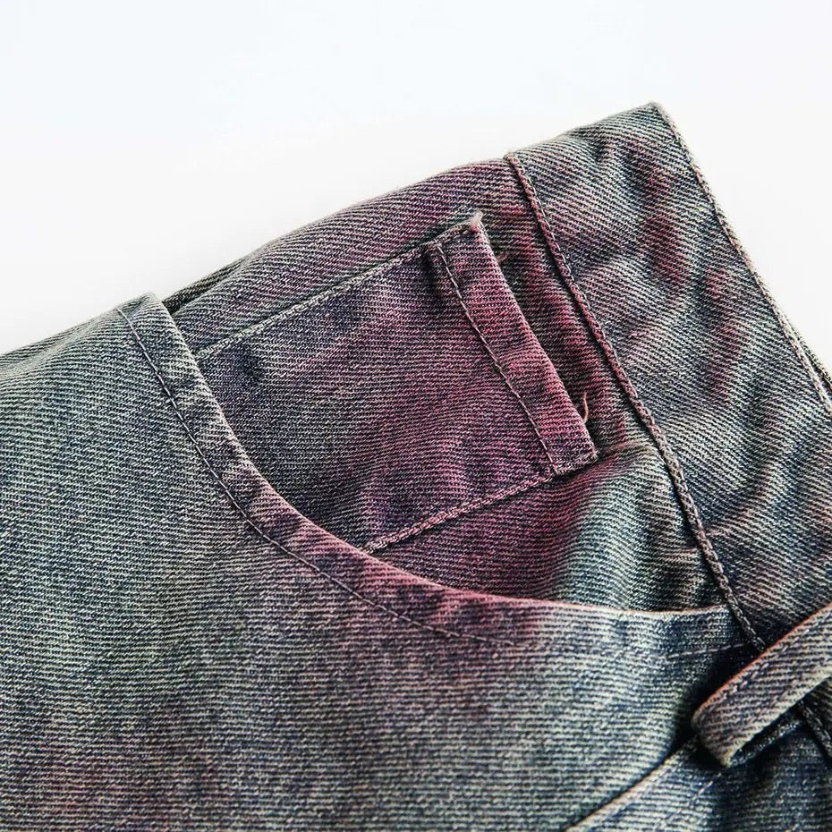 Rugged Rip Denim Shorts - h0neybear