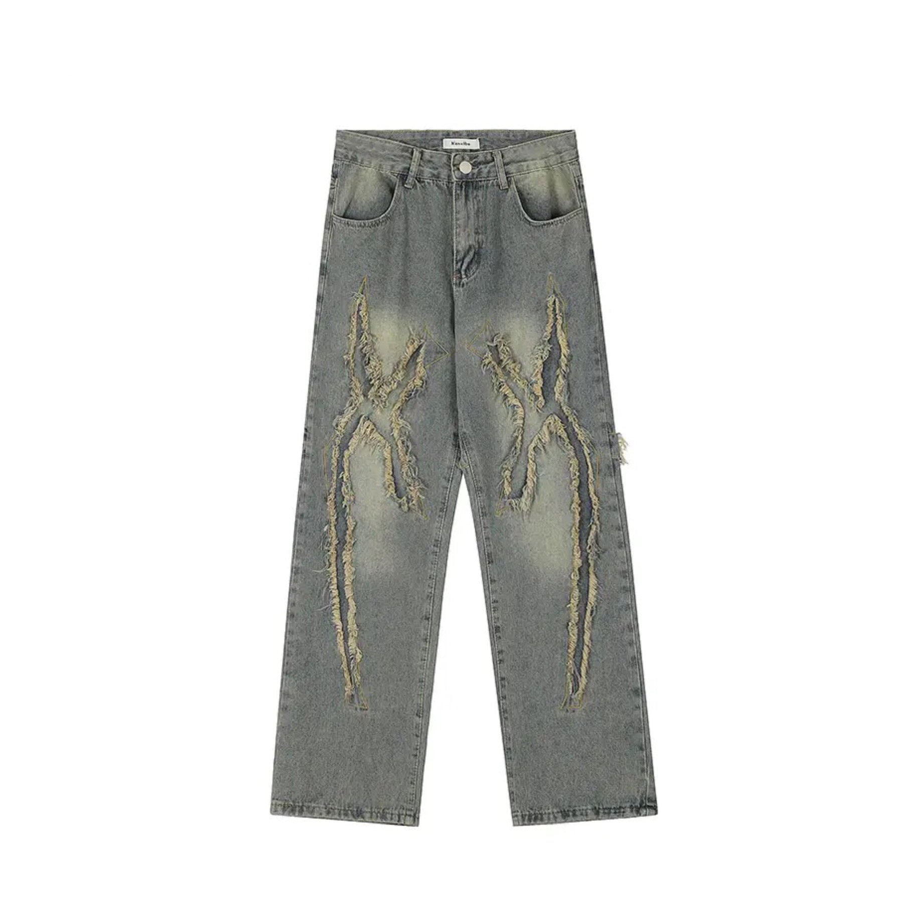 Urban Shred Denim Pants - h0neybear