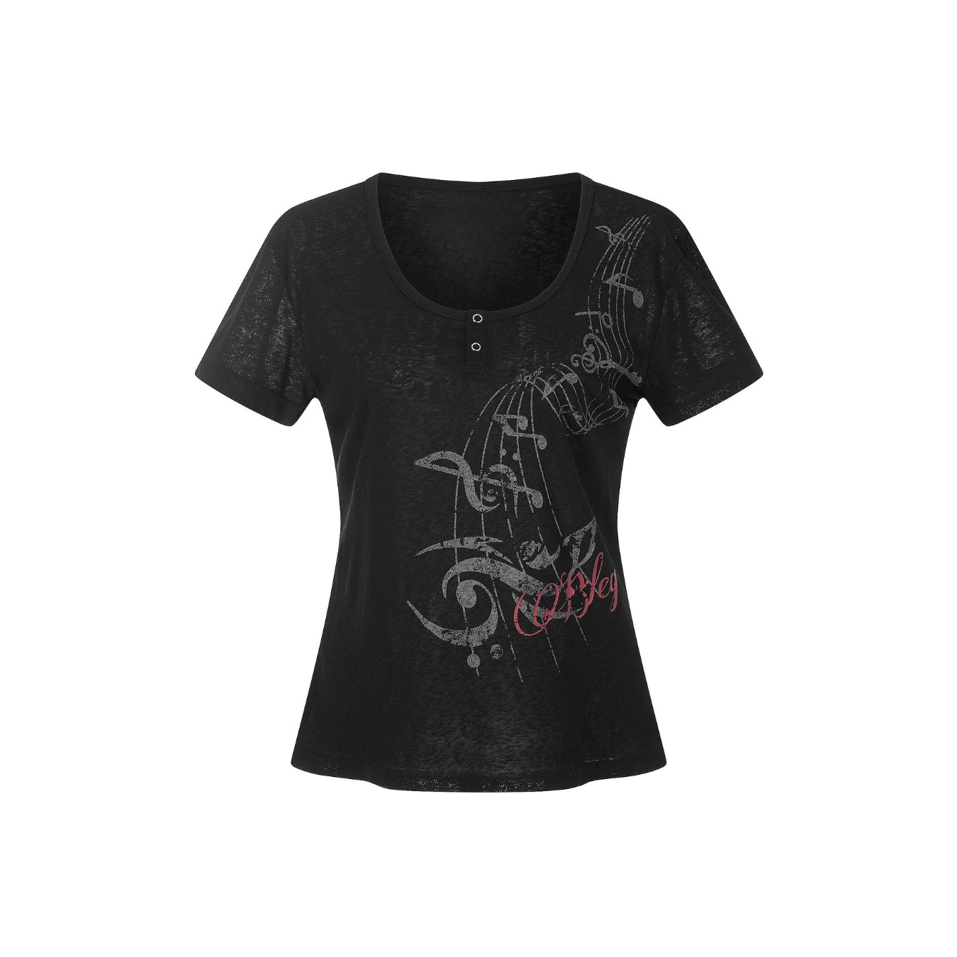 Eclipse Script Henley Top